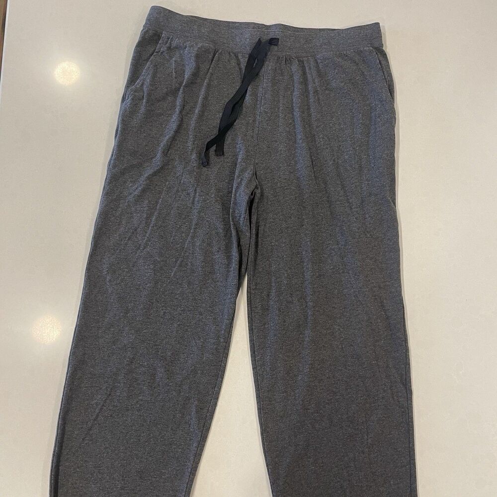 Tommy Bahama Pants Mens Large Gray Lounge Pajama Drawstring Stretch Comfort